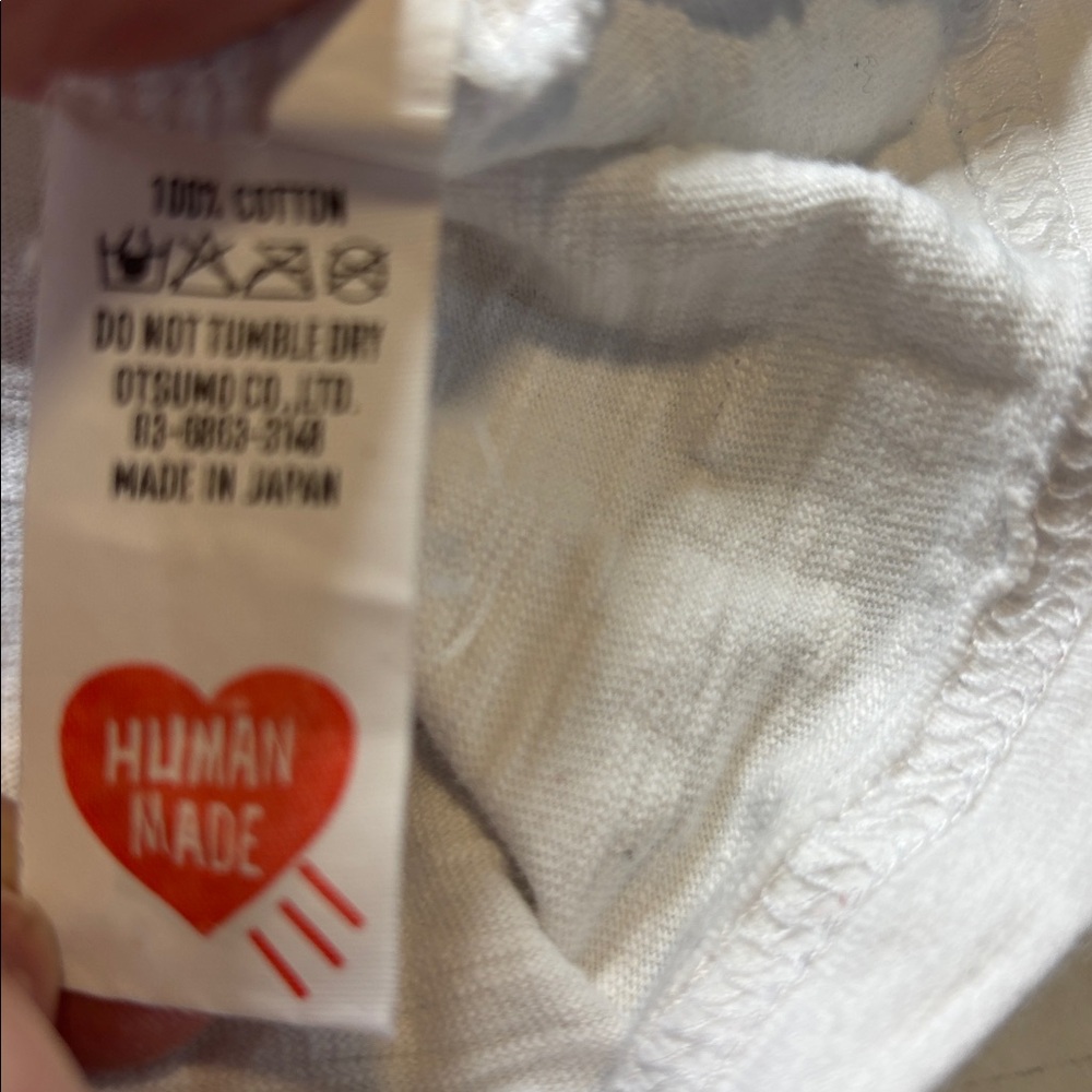 HUMAN MADE 'Polar Bears' white T-Shirt Dry All’s Tee shirt. - Picture 5 of 8